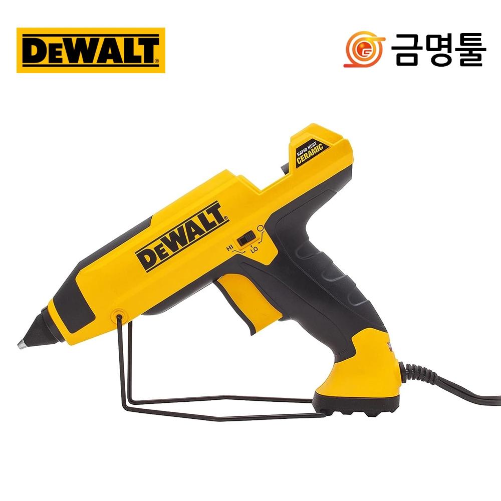 

DeWalt DWHT75098 Клеевой пистолет с быстрым нагревом, 240 Вт, 2 скорости, контроль температуры, 11 клеевых стержней в комплекте
