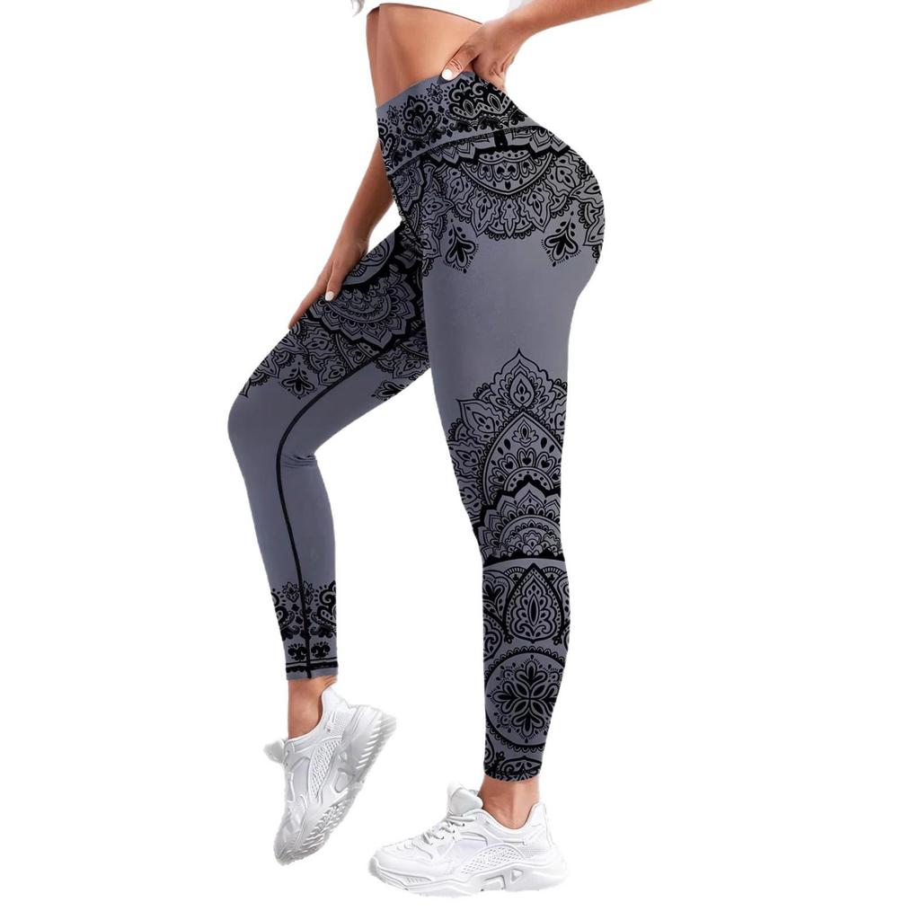 2026 Women's 3D Print Yoga Leggings - Spring/Autumn Sportswear