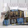 Cross-border Gift To Father, Flannel Blanket Single-layer Printing Blanket Production Source Factory Wholesale Direct Sales