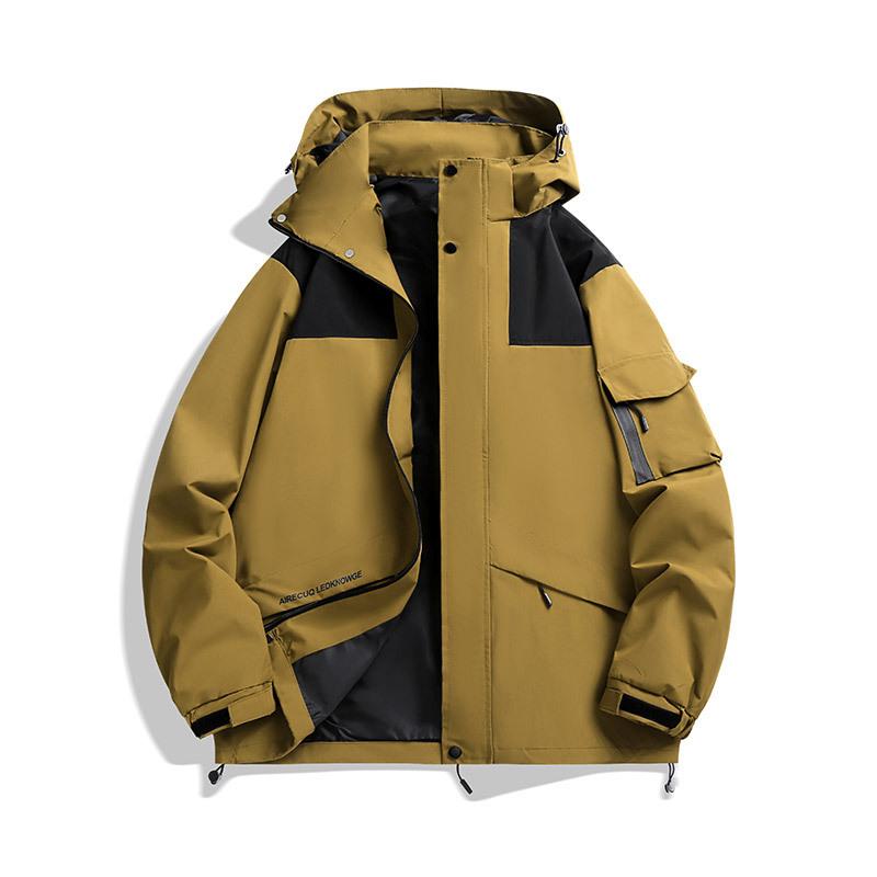 Jacket Jacket for Men and Women, The Same Style for Outdoor Mountaineering and Travel Couple Windproof Waterproof Rainproof Sports