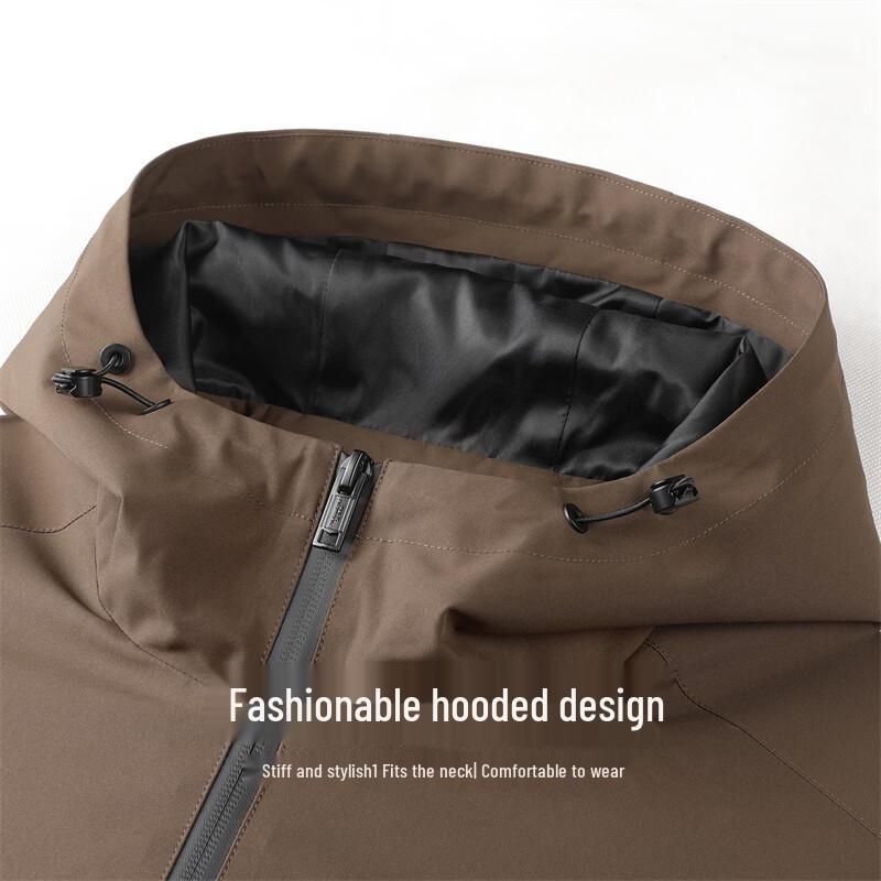 Mark Fairwhale Men's Windproof Hooded Workwear Jacket
