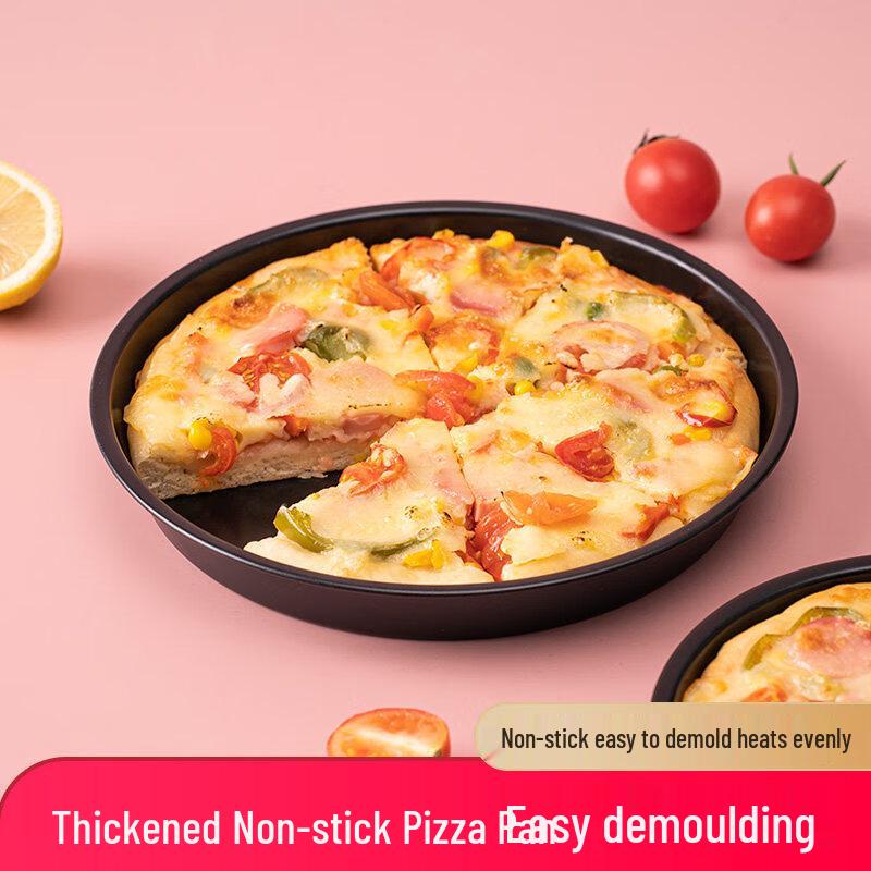 8-дюймовая золотая круглая антипригарная форма для выпечки пиццы