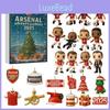 Arsenal Liverpool Fußball Acryl Weihnachten Überraschungsbox Baumschmuck Mit Zeichentrickfiguren Für Feiertagsdeko