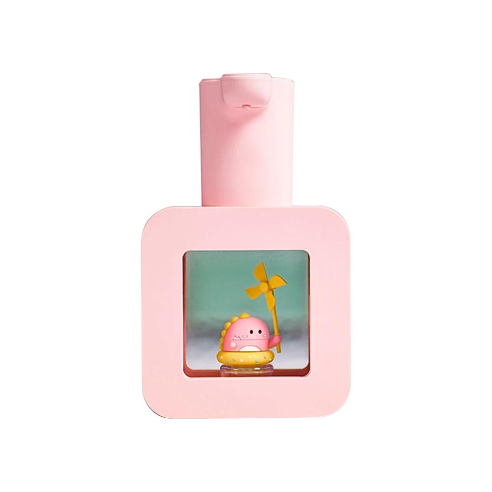 Cartoon Cute Pet Foam Soap Dispenser USB Charging Liquid Foam Dispensers Wall Mounted Touchless Sensor for Hotel Wash Basin