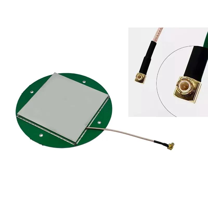 High Precision Internal Four-System Eight-Frequency Active Measurement GNSS Antenna GPS RTK Used for UAV Car Boat Vehicle
