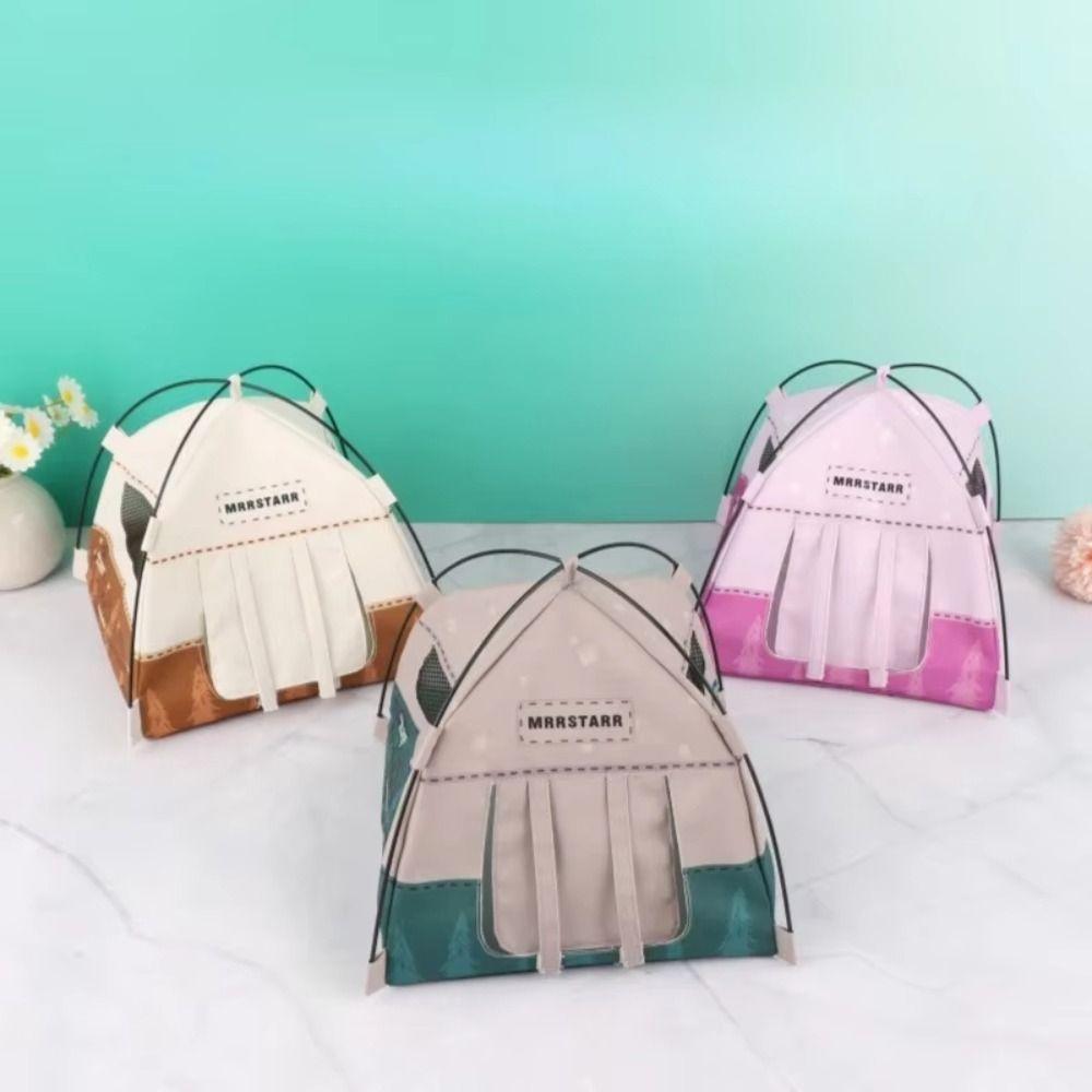1:12 Scale Camping Tent Model Decoration Doll Small Tent Simulated Outdoor Tent  Kids Toy