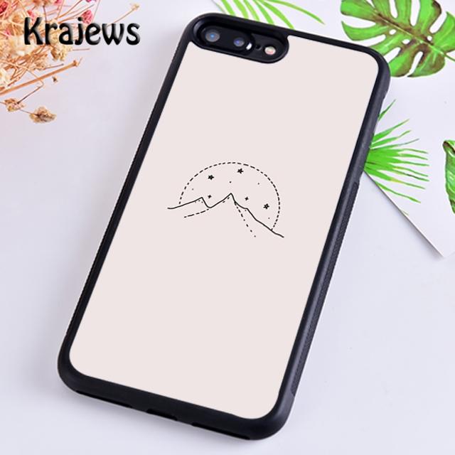 Krajews Minimal Line Aesthetics Art Phone Case Cover For iPhone 17 Air 16 15 14 plus 11 12 13 pro max coque Fundas