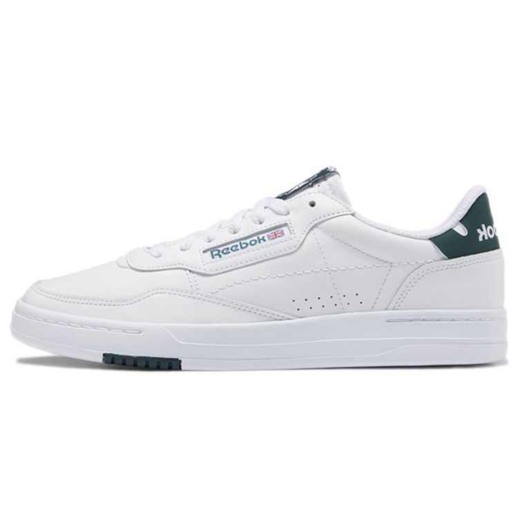 Reebok Court Peak Leather Comfortable Low-Top Sneakers Unisex Sneakers White GW7558