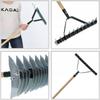 KADAX Rasenlüfter Handvertikutierer Gartenspikes 170 cm doppelseitig