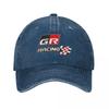 GR Unisex Style Baseball Cap Distressed  Hats Cap Retro Outdoor All Seasons Travel Adjustable Fit Sun Cap