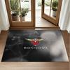 Bon Jovi Design Crystal Velvet Rug Soft Decorative Mat for Bedroom Entrance
