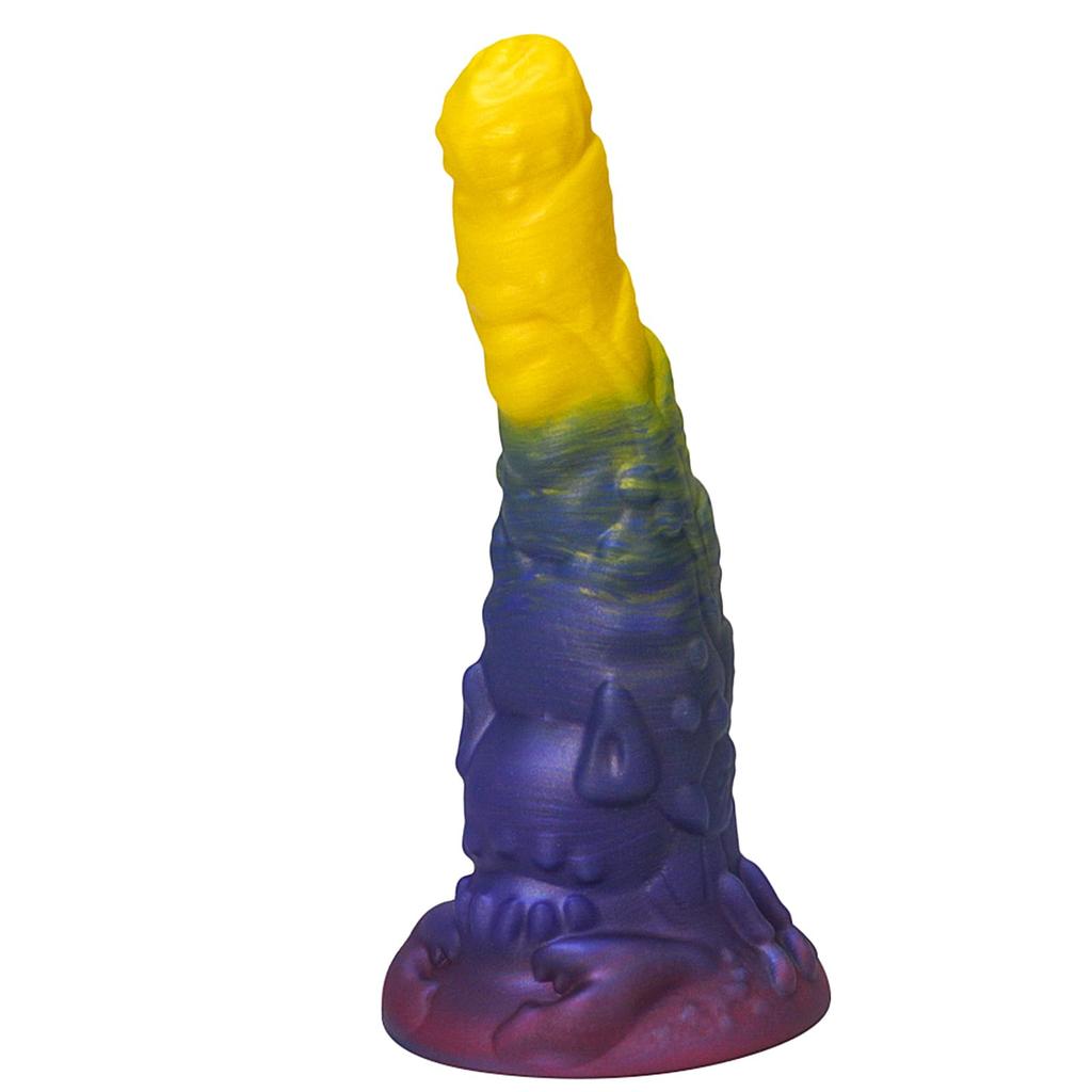 MinYn Anal Plug with Suction Liquid X 25cm Cup, Silicone, L, 7.1cm