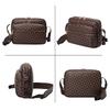 Large Capacity Postman Bag for Women  Europe and The United States New Men's Versatile One Shoulder Crossbody Bag Printed On The Street