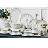 Zestaw ceramicznej zastawy stołowej Qianhua Zhike Jingdezhen
