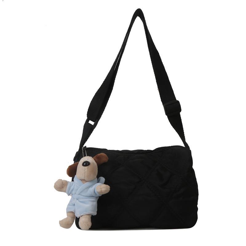 Trendy Fashionable Crossbody Bag Autumn New Oxford Cloth Small Square Purse