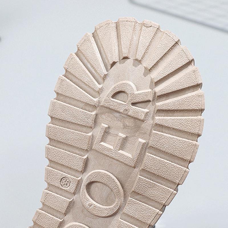 Warm Fleece Lined Thick Bottom Snow Boots Women's Winter Shoes Boots Comfortable Casual Round Toe