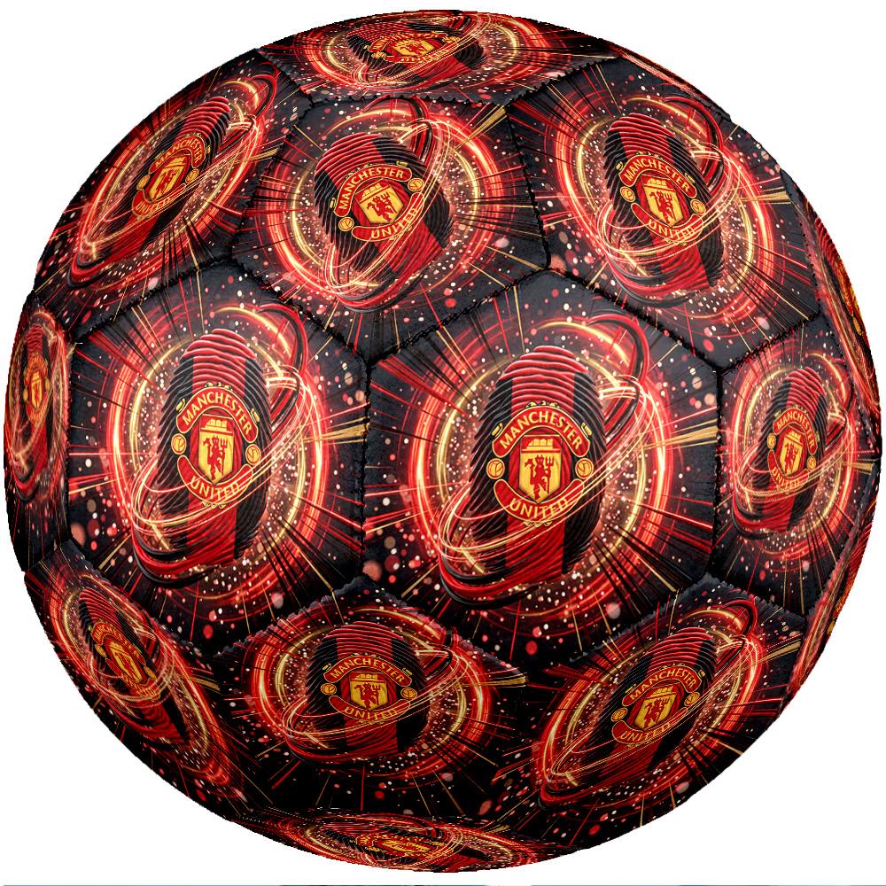 Pallone da calcio tema Manchester United Taglia 5 Pallone da calcio Tocco Morbido Pallone da calcio per Allenamento Professionale per Sport all'Aperto