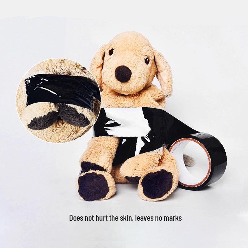 Bondage Tape Alternative: Handcuffs, Blindfold & Restraint Set for Adults