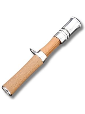 Fishing Grip Baitcasting Rod Handle, Custom Wood Parts, Handle Repair, Replacement (Natural Trigger, 9-10mm)