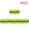 5PCS Running Reflective Arm Band for Wrist Ankle Leg Safety Reflector Tape Night Walking Cycling Led Bracelet Strap High Visibil
