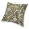 Madinah Rawdah Carpet Square Pillowcase Polyester Linen Velvet Printed Decorative Throw Pillow Case Sofa Seater Cushion Cover