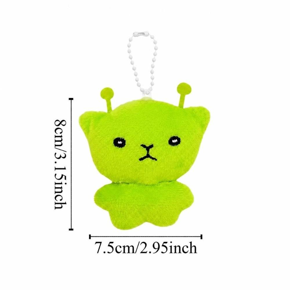 Mini Plüsch Rucksack Anhänger Weiche Alien Katze Schlüsselanhänger Niedliche Handy Seil Zubehör Geschenke
