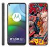 Black Luxury Case For Motorola G30 G60 G50 G22 G200 G9 G8 Play Power One Fusion Plus Edge 20 Fundas Cover Anime Chainsaw Man