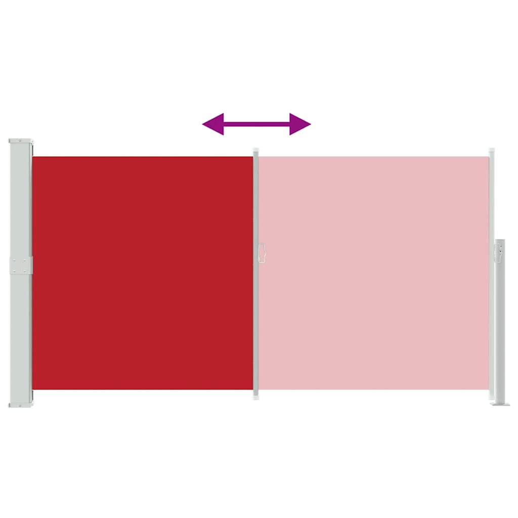 Side Awning 160 X 300 Cm Red