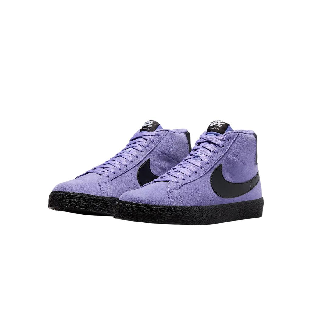 New Nike Sb Zoom Blazer Mid Dusty Amethyst Black FD0731-500