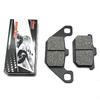 Motorcycle Front Brake Disc Pads Kits For KAWASAKI EN500 Vulcan 500 LTD 2003 2004 2005 2006-2009 ZL600 Eliminator 600 1986 1987