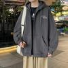 SWAMP AREA Men's Casual Hooded Zip-Up Sweatshirt