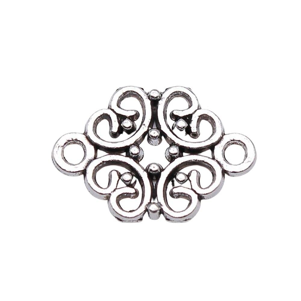 Flower Plaque Connector Components Pendant Diy Jewelry Pendants