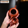 240ML Classic Yixing Purple Clay Teapots Handmade Pot Raw Ore Dahongpao Mud Tea Brewing Kettle Chinese Zisha Teaset for Tea Gift