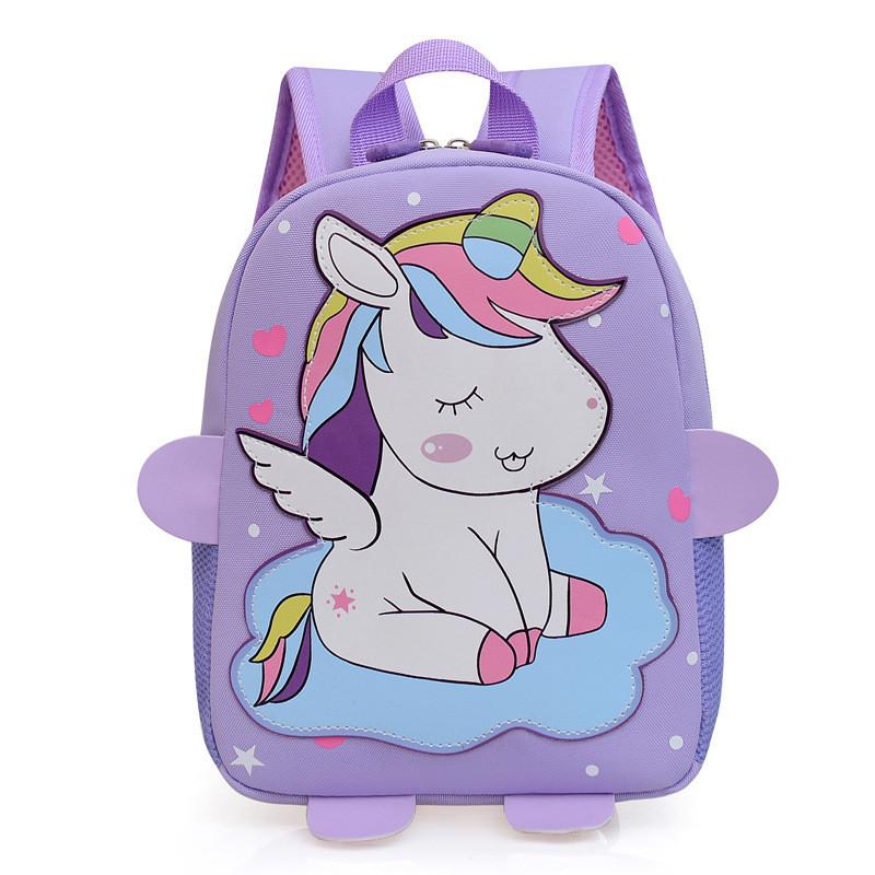 Cute Unicorn Toddler Backpack For Boys And Girls Ages 3-6 Breathable And Lightweight
