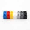 Non-Toxic 120Pcs Technology 32064 Brick 1X2 With Axle Hole Thick Model Building Blocks Compatible Accessories Parts Mechanical Science