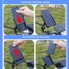 Motorcycle Bicycle Phone Holder Mount Handlebar Rearview Mirrow Quick Lock Support Telephone Stand Anti-slip Bike Scooter Clip