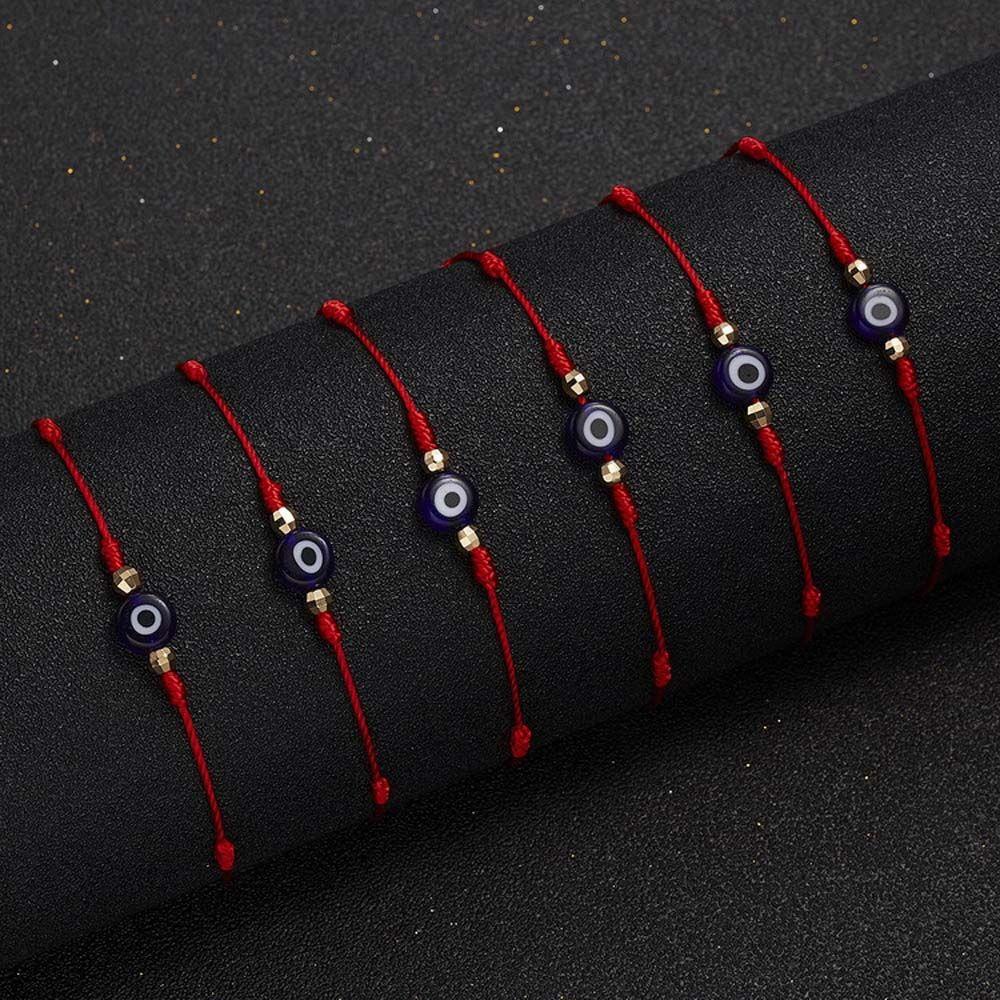 Valentine'Day Gifts Hand-woven Bracelets Braided Hand Ropes Blue Eye Bracelets Couple Bracelets