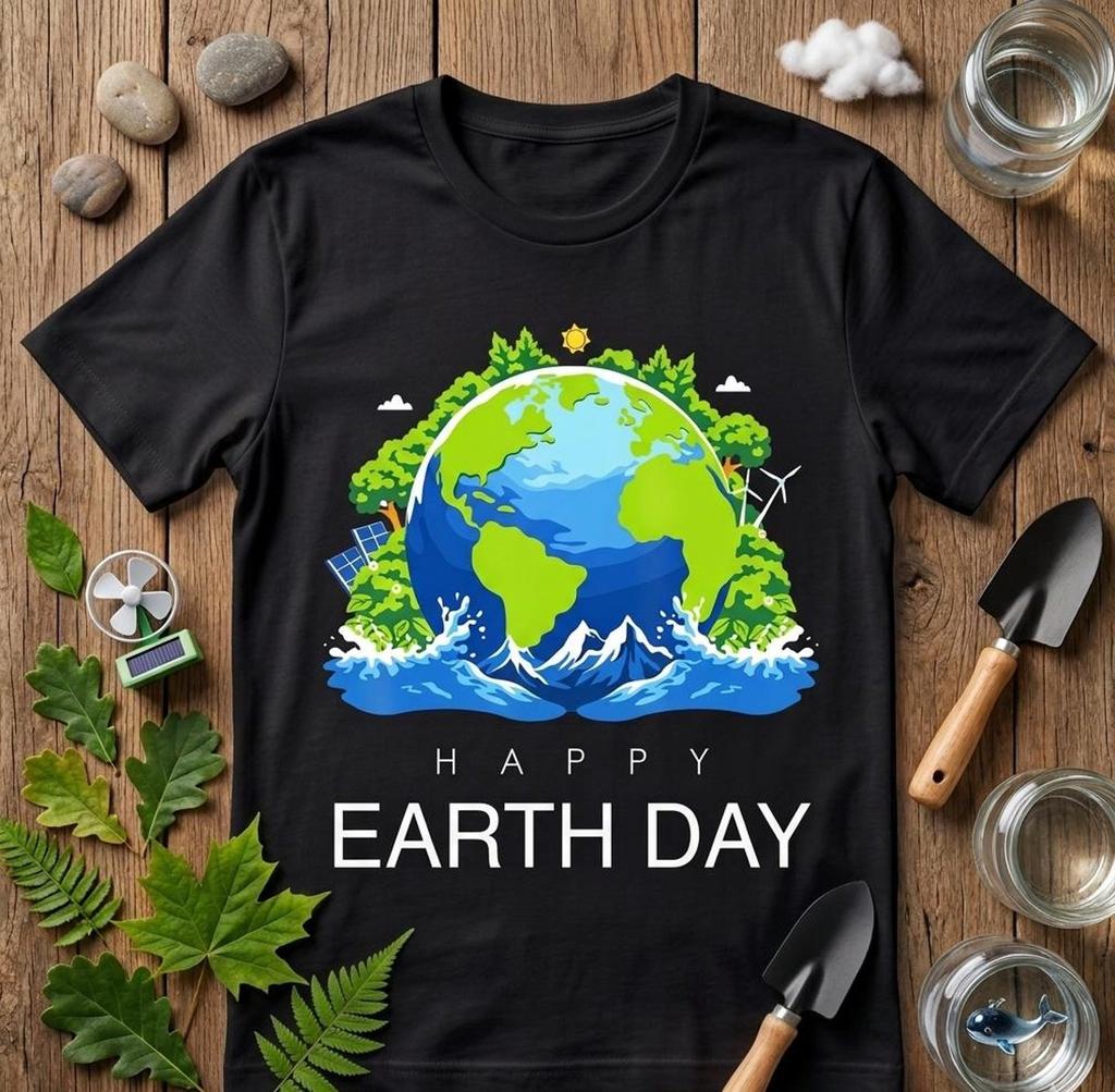 Happy Earth Day Everyday Shirt – Save Planet Environmental Awareness Tee
