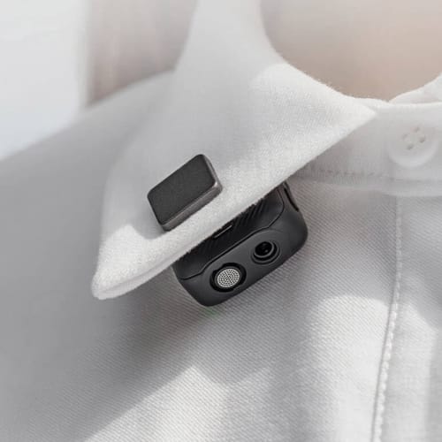 INSYOO Original Microphone Clip Magnet (Pair) for DJI Wireless Transmitter: Easy Installation and Seamless Fit (No Logo)