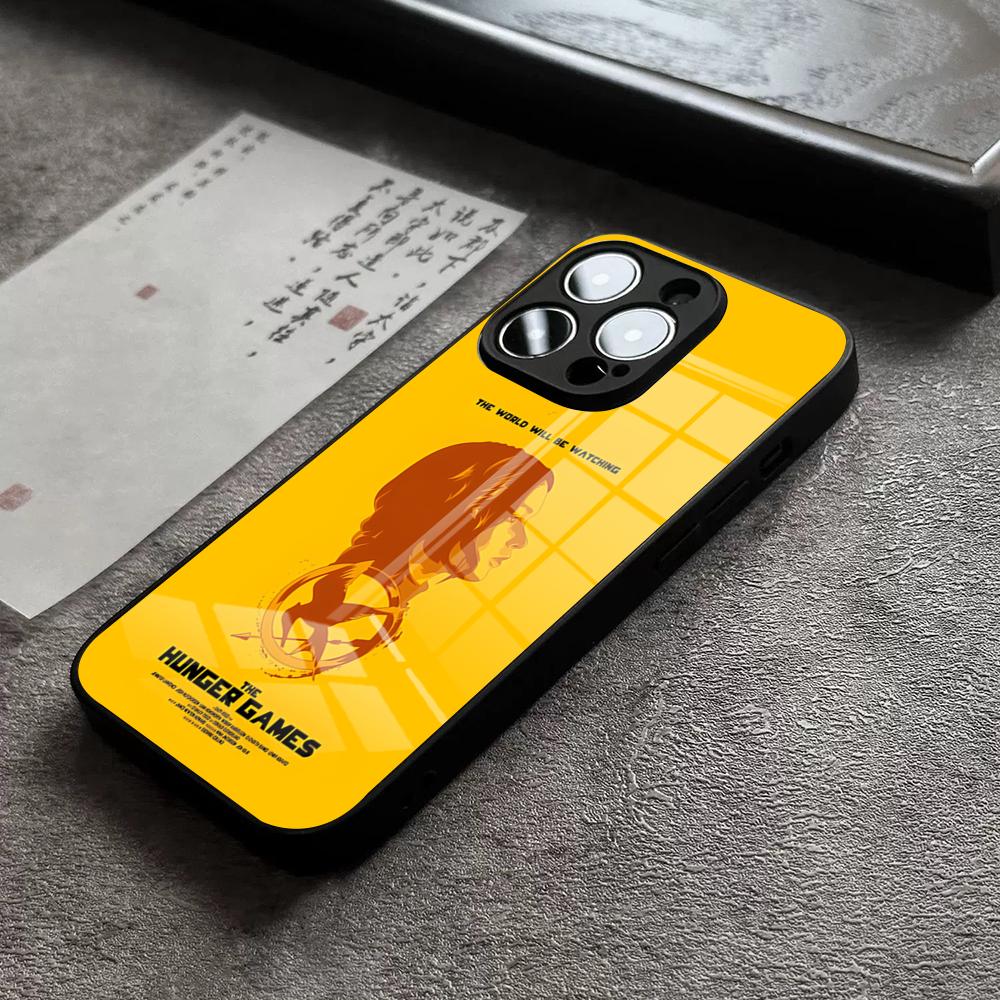 Film The H-Hunger Games Phone Case For IPhone 16 Pro Max 14 17 Air 12 15 11 13 Mini X XR XS Max SE Glass Cover