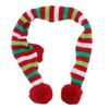 Pet Christmas Scarf For Dogs Stripe Pattern Xl Size Puppy Cat Holiday Accessory Festive Party Outdoor Photo Ready Dog