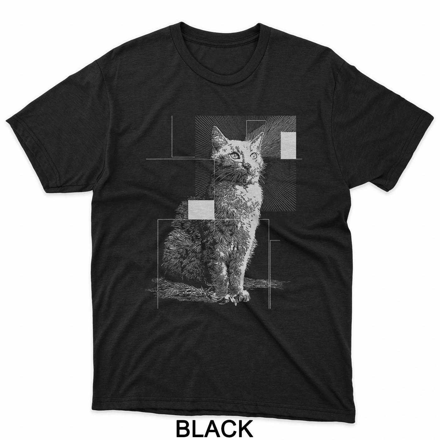 Bauhaus Cat - Looking for Design - Cool gentleman T-Shirt 4XL