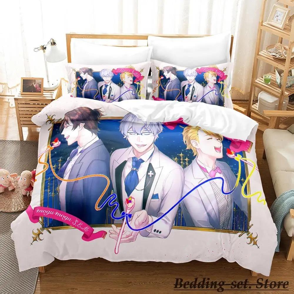 THE iDOLM@STER SideM Bedding Set Single Twin Full Queen King Size Bed Set Adult Kid Bedroom Duvetcover Sets Anime Bed