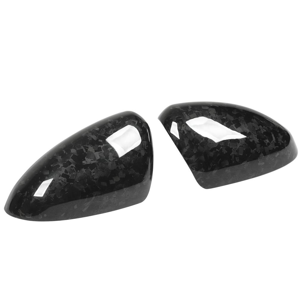 Side Mirror Covers 2PCs Carbon Fiber Rearview Mirror Caps Moulding Trim Replacement for Subaru BRZ 2022 + Forged Carbon Fiber
