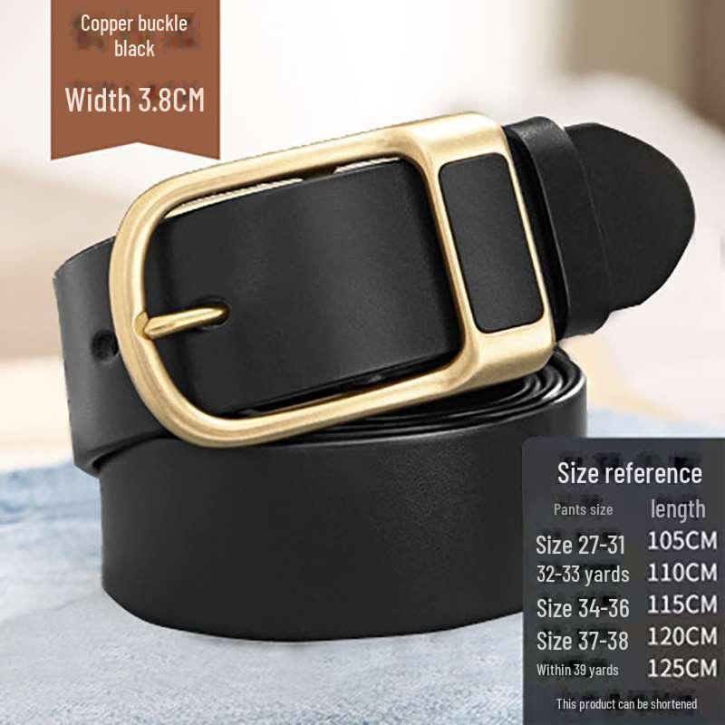 

Высококачественные ретро мужские модные ремни с пряжкой для джинсов и брюк 130cm чёрный