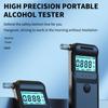 Alcohol Tester Breathalyzer Lcd Display Professional Breathalyzer Blood Alcohol Tester Lightweight Personal Breathalyzer Breath