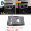 Auto Rear Armrest Box Anti Kick Air AC Vent Outlet Protect Panel Accessories Cover Trim For TOYOTA RAV4 RAV 4 XA50  - 2024