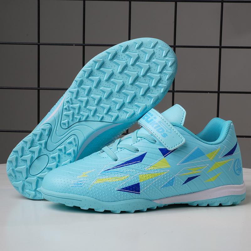 

Обувь без шнурков на липучке, дышащая, детские футбольные бутсы Campus, спортивная футбольная обувь, профессиональные противоскользящие тренировочные бутсы 39