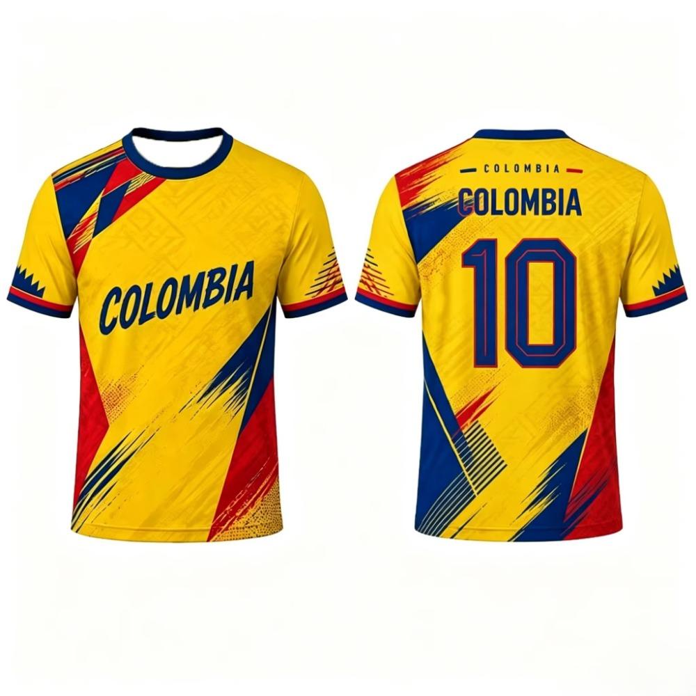Colombian Fan Football Jersey, Featuring the Colombian Mountain