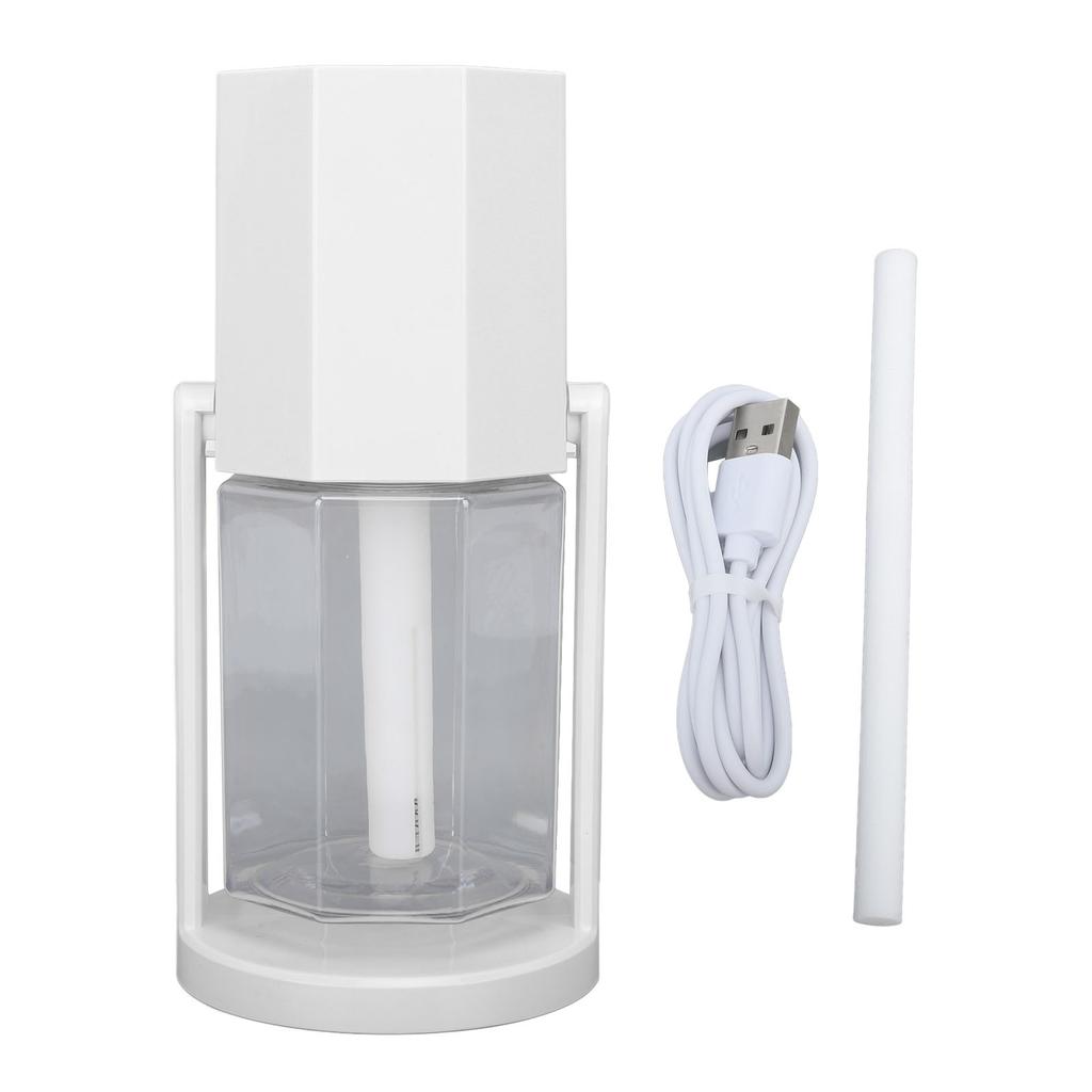 USB Stolní Zvlhčovač Multifunkční Tichý Barevné Ambientní Světlo Přenosný Malý Zvlhčovač pro